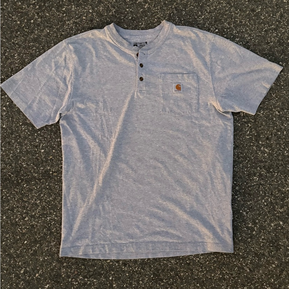 Blank grey carhartt shirt